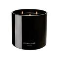 Black Glass 3-Wick Scented Candle