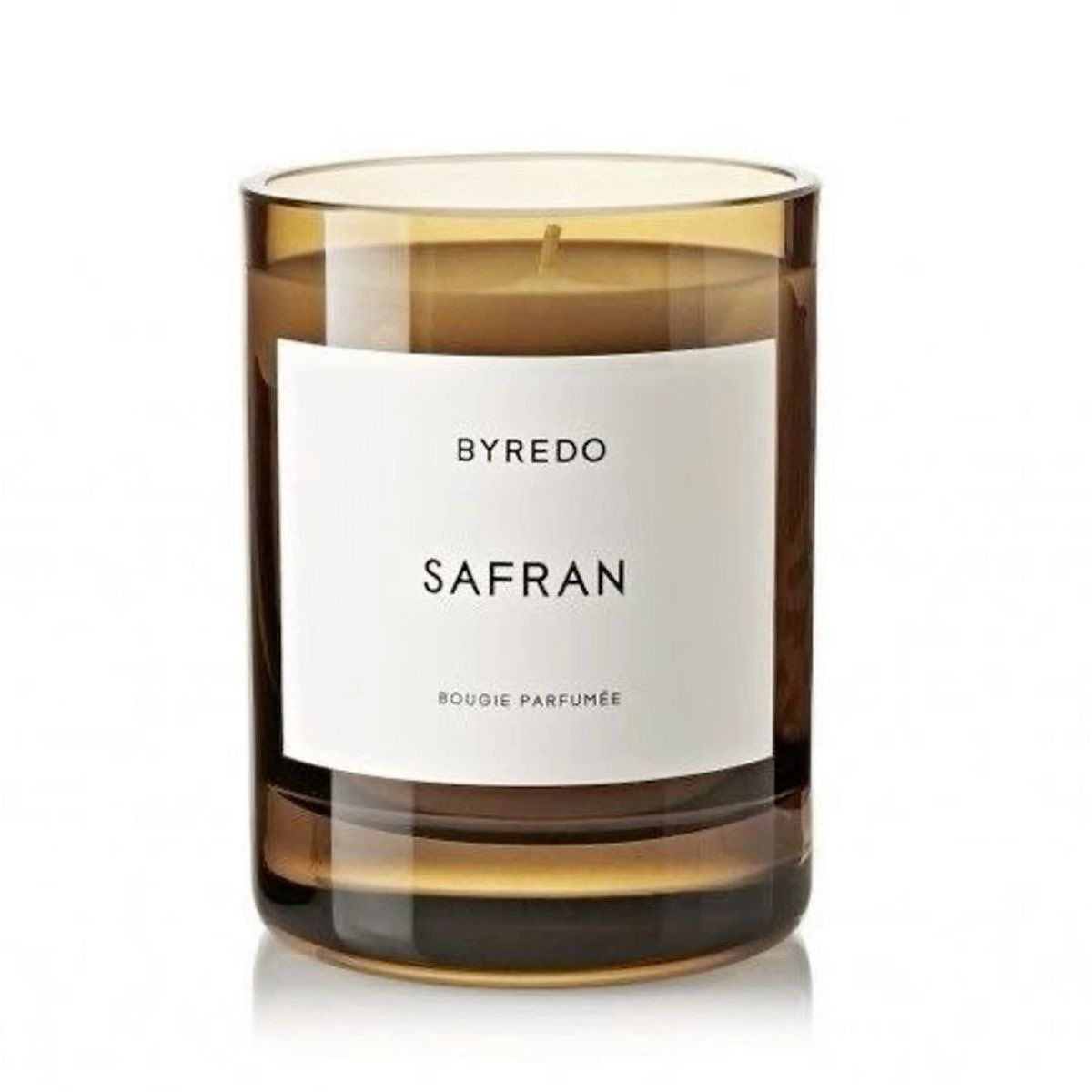 Safran Amber Glass Scented Candle